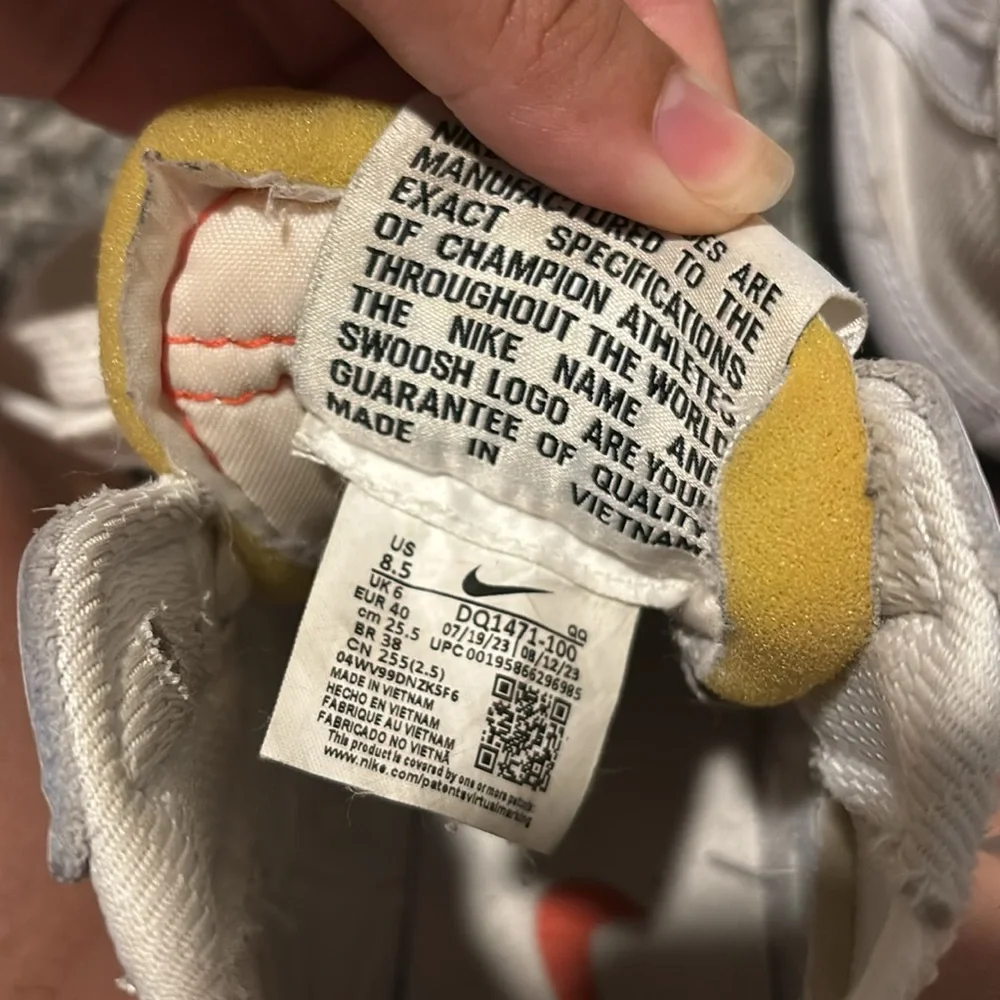 Nike Oversized Logo Blazers 8.5 Women’s - Picture 6 of 8